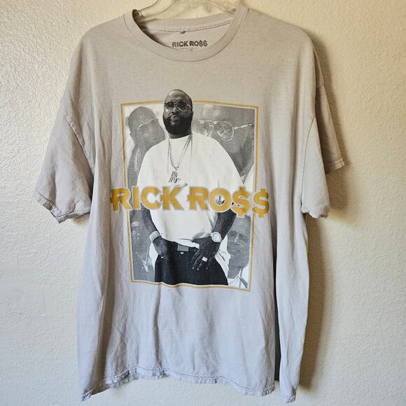 Rick Ross Short Sleeve Crew Neck Shirt Large - Picture 1 of 4